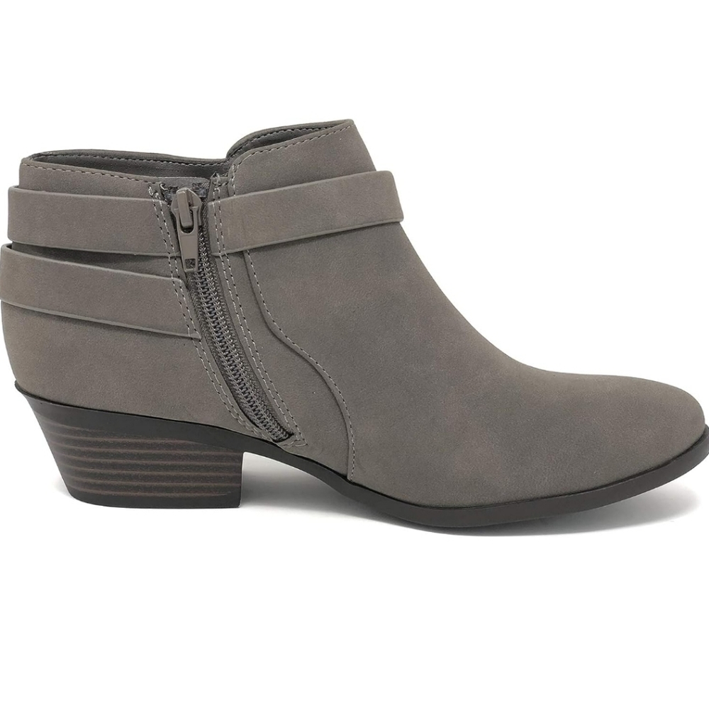 Soda SWEETEN Women's Fashion Ankle Bootie, Size 8M, Grey - Picture 5 of 6